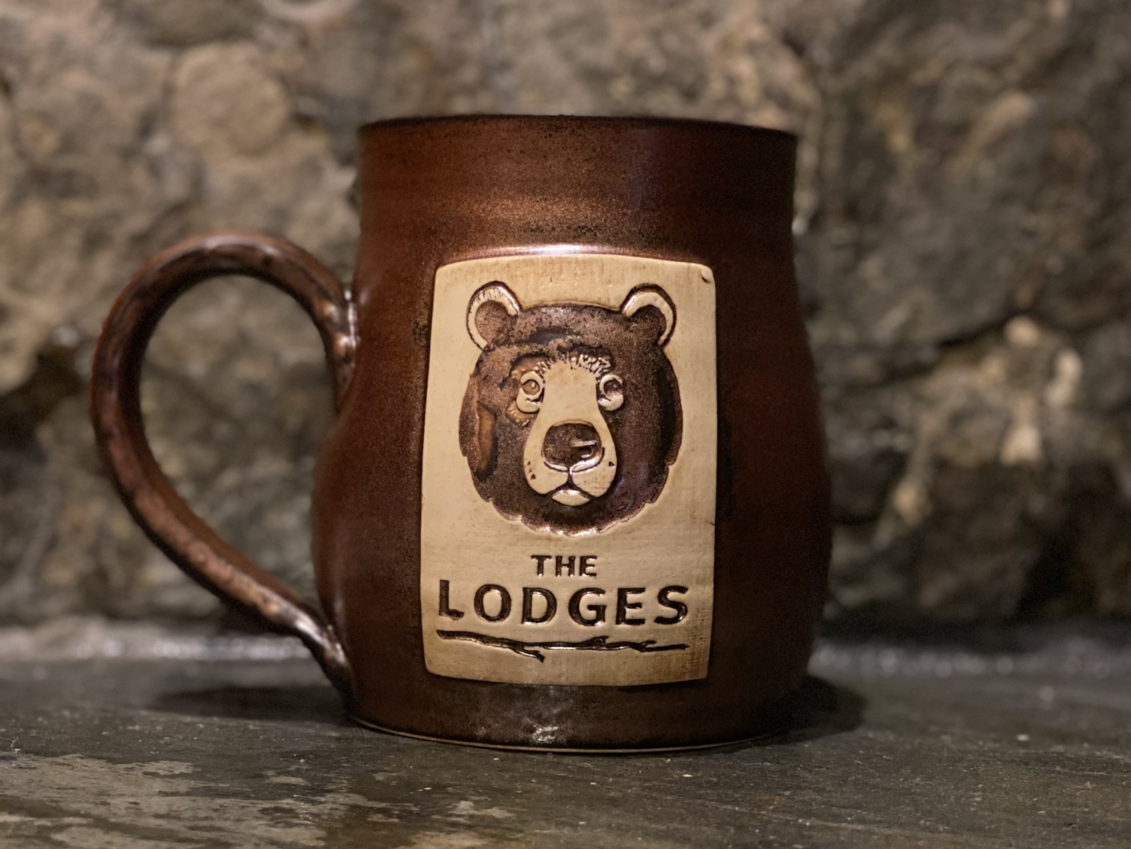 Cooper Bear Handcrafted Pottery Mug