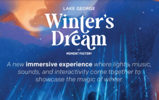 Lake George winter dreams promotional poster
